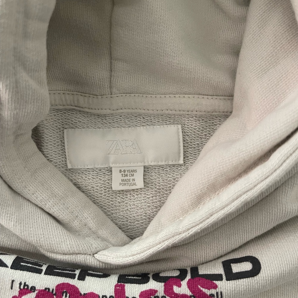 Keep Bold Graphic Pullover Hoodie - Light Cream - Picture 3 of 3